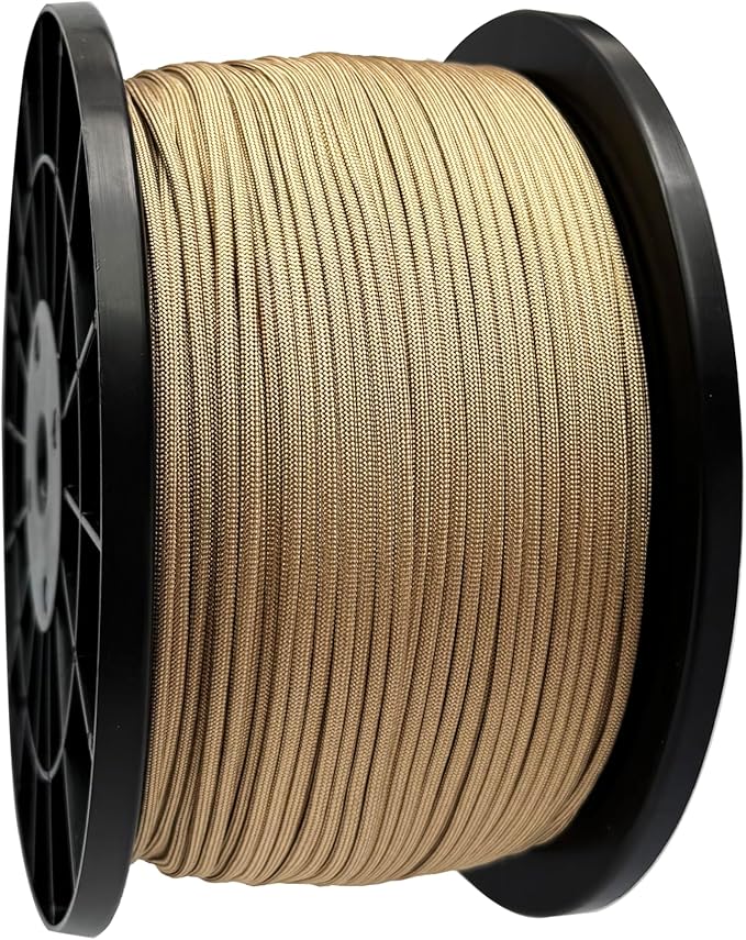 Paracord 550 lb, 7 Strand Paracord Rope 1000ft 4mm, Nylon Parachute Cord - Image 2