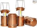 Lichamp LED Camping Lantern, 4 Pack Battery Powered Flashlight by Lichamp