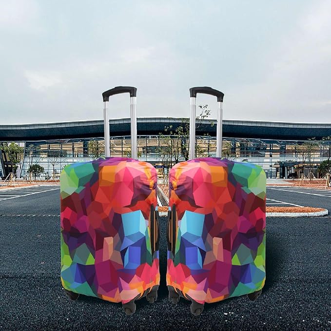 Explore Land Travel Luggage Cover Suitcase Protector Fits 23-26 Inch Case - Image 8