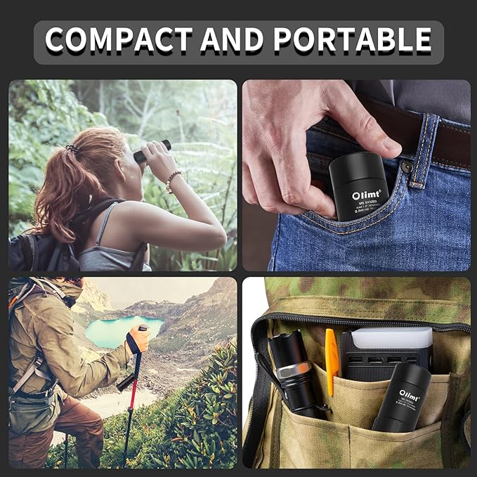 Olimt 8x32 Monocular Telescope Mini Pocket Monocular Compact Monoculars - Image 6