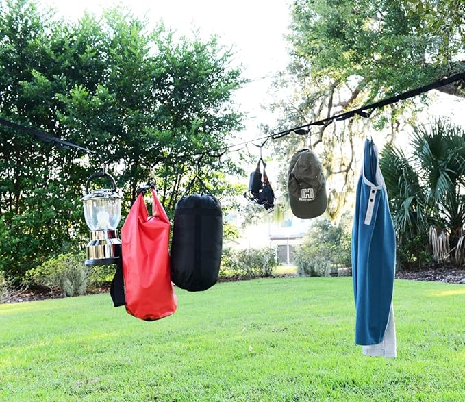 Campsite Storage Strap with 19 Separated Loops - Image 3