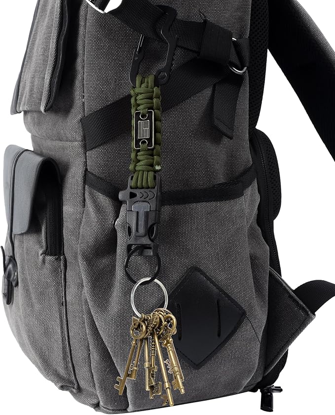 Heavy Duty Braided Paracord Lanyard - Image 6