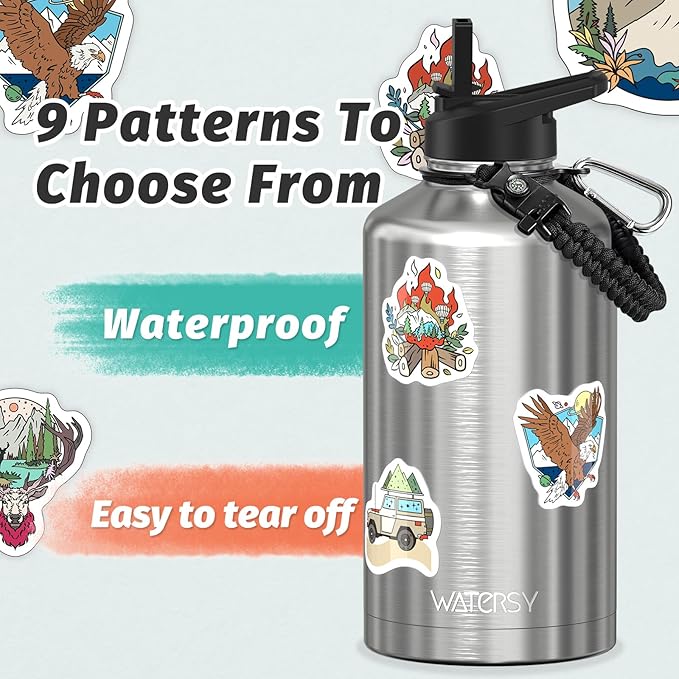 87oz Insulated Water Bottle, BPA Free&Leak Proof, 1.5 Gallon Stainless Steel - Image 4