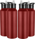 VEGOND 40 oz Insulated Water Bottle Bulk Stainless Steel Metal Water Bottles by VEGOND