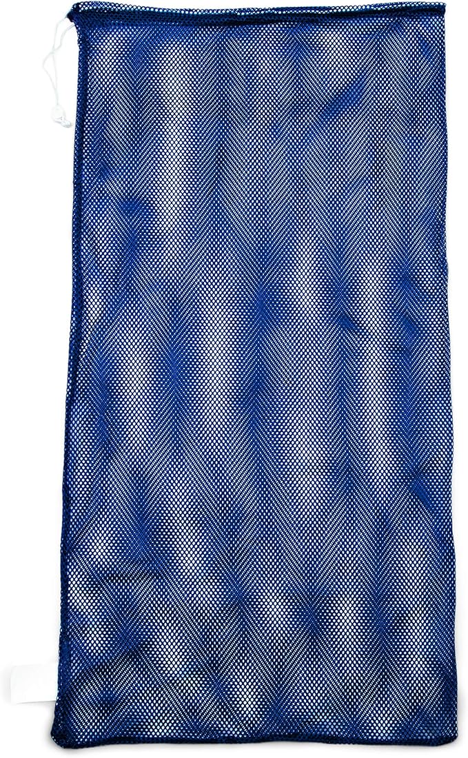 Champion Sports Mesh Equipment Bag – Heavy-Duty Nylon Drawstring Bag by ChampionSports