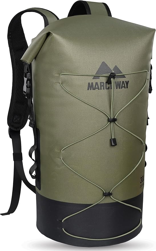 MARCHWAY Floating Roll Top Dry Bag, Flexible Lightweight TPU Waterproof by MARCHWAY