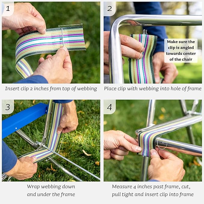 Lawn Chair USA Replacement Lawn Chair Webbing - Image 5
