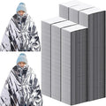 Kanayu 150 Pack 3 Size Safe Emergency Blankets Thermal Survival Space Blanket by Kanayu