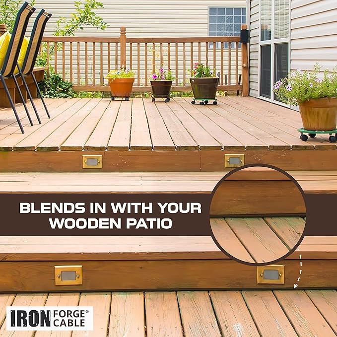 Iron Forge Cable Outdoor Brown Extension Cord 200 ft - Image 4