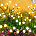 Solar Lights Outdoor-4Pack 32LEDs Solar Garden Firefly Lights Outside, Solar by Unknown