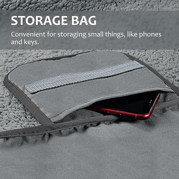 Tirrinia Large Waterproof Outdoor Blanket, Soft Warm Windproof Stadium Blanket - Image 3