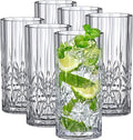 Amazing Abby - Vika - 18-Ounce Plastic Highball Glasses, Plastic Cocktail by AmazingAbby