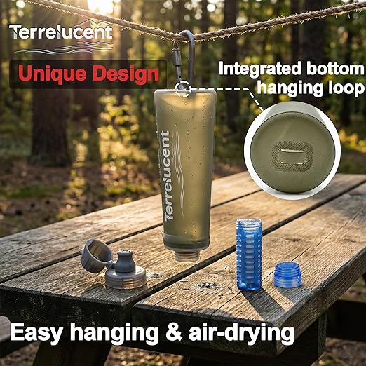 33.8 oz Collapsible Water Bottle - Image 6