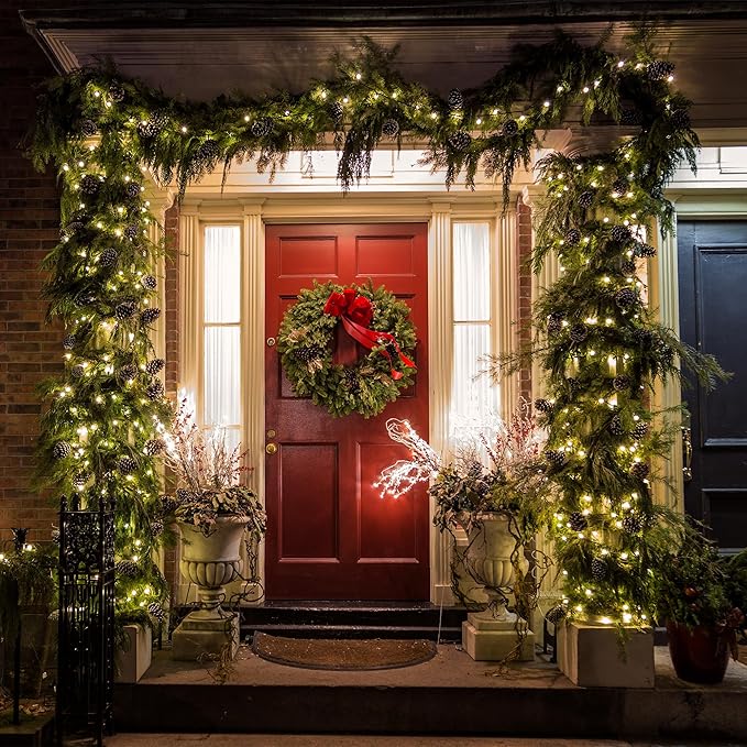 Twinkle Christmas Lights 33ft 100 LED 8 Modes - Image 4