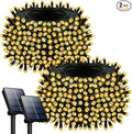 Selarlyt 2 Pack 200LED Solar Christmas Lights Outdoor, 72FT Solar String Lights by SelarlytLighting