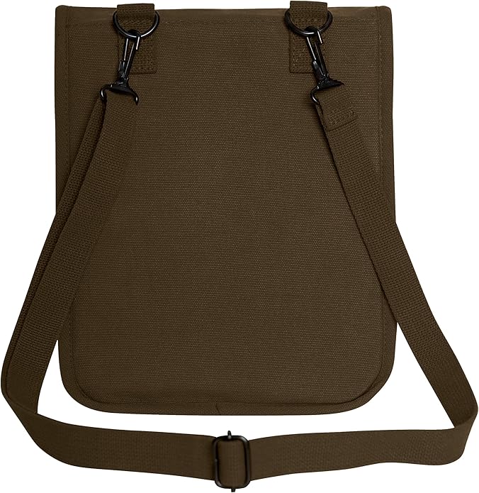Rothco Canvas Map Case Shoulder Bag – Rugged Crossbody EDC Utility Storage - Image 5