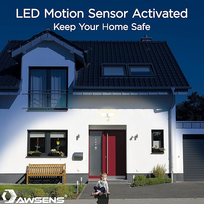 30W LED Motion Sensor Security Light Outdoor, 180 Degree, 2600 LM, 5100 K - Image 5