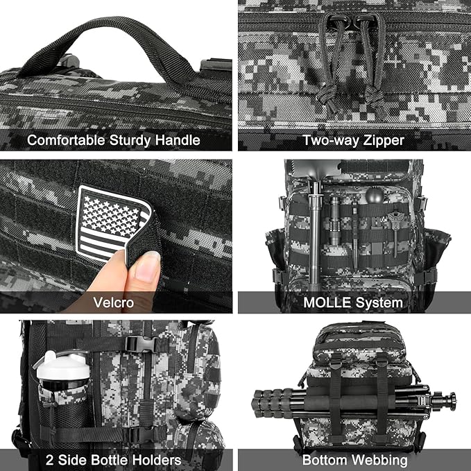 Military Tactical Backpack 25L Day Backpack - Image 5