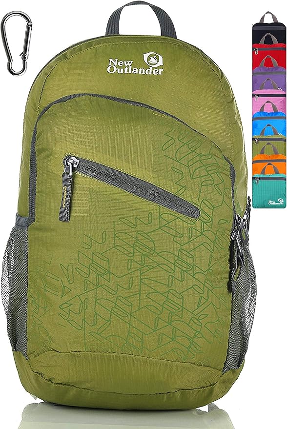 Outlander Packable Handy Lightweight Travel Hiking Backpack Daypack by Outlander