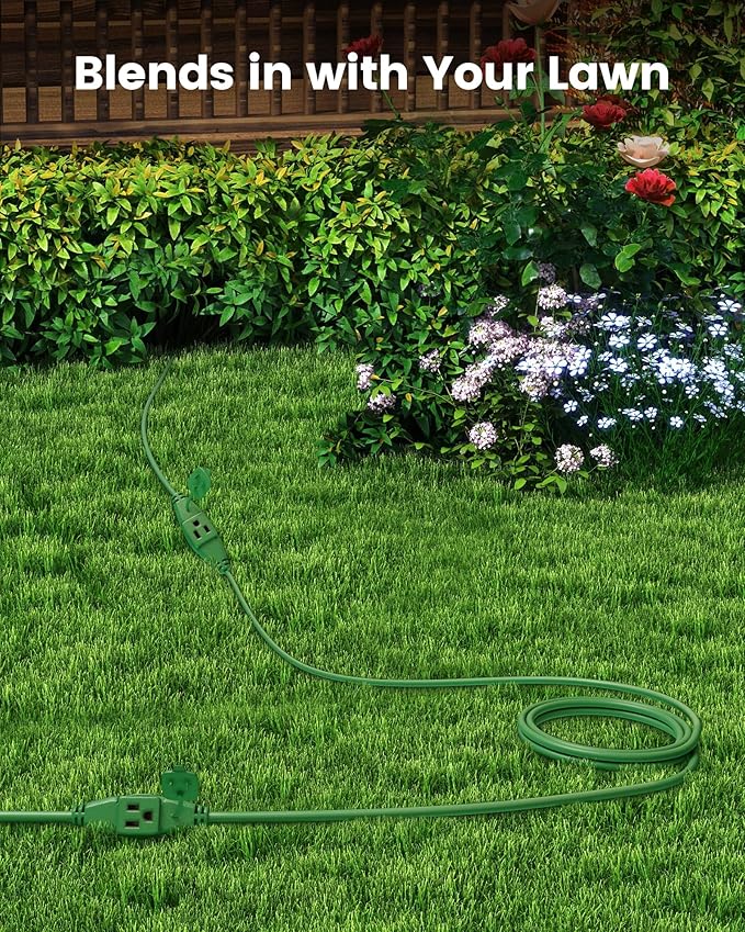SURAIELEC 25 FT Outdoor Extension Cord - Image 7