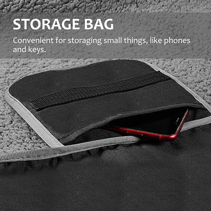 Tirrinia Large Waterproof Outdoor Blanket, Soft Warm Windproof Stadium Blanket - Image 4