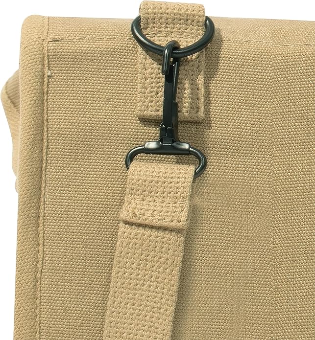 Rothco Canvas Map Case Shoulder Bag – Rugged Crossbody EDC Utility Storage - Image 9