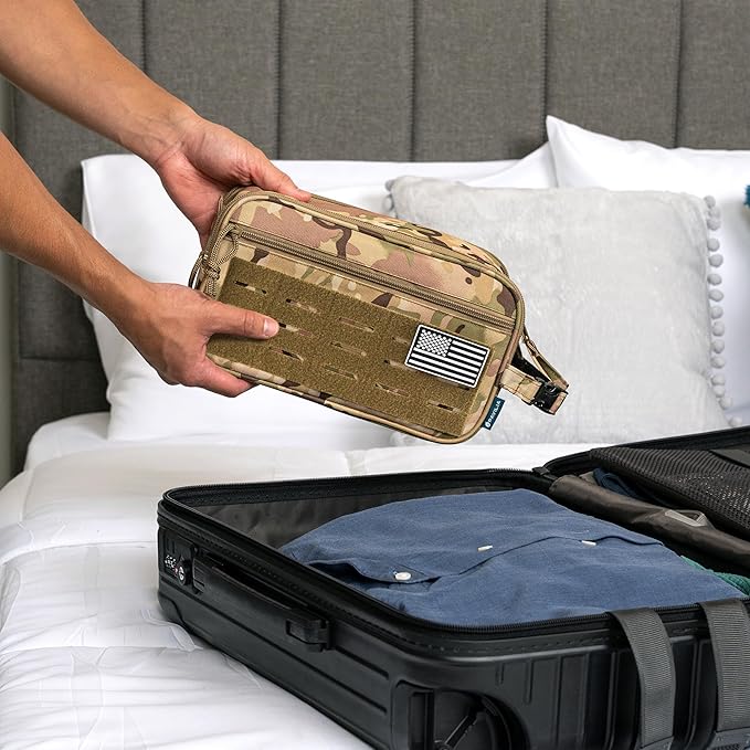 PAVILIA Extra Large Tactical Toiletry Bag - Image 8
