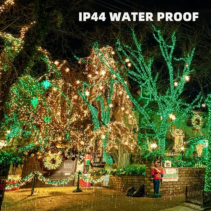 TW SHINE Green St. Patrick's Day Lights, 2 Pack Total 40FT 200 Count - Image 7