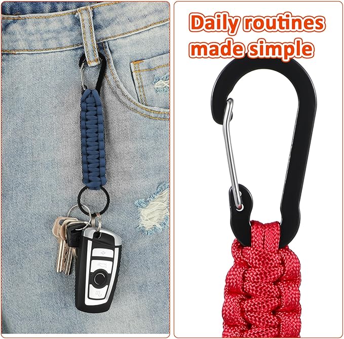 Mabor 2 Pcs Key Chain Hanger Heavy Duty Clips Keychain - Image 7