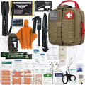 Everlit Survival Upgraded Survival First Aid Kit Emergency Gear Trauma Kit by EVERLITSURVIVAL
