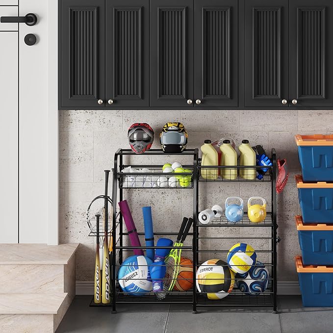 Garage Sports Equipment Organizer - Image 6