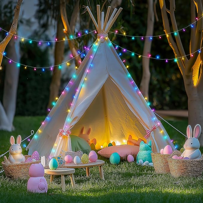 JMEXSUSS 200 LED Easter Lights Outdoor Indoor - Image 8