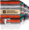 Hydration Nation Authentic Extra Large Mexican Blanket by ZulayKitchen