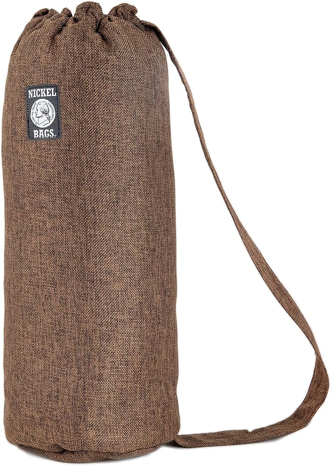 Nickel Bags Padded Drawstring Duffle Tube, Hemp Protective Sling Bag by DIMEBAGS