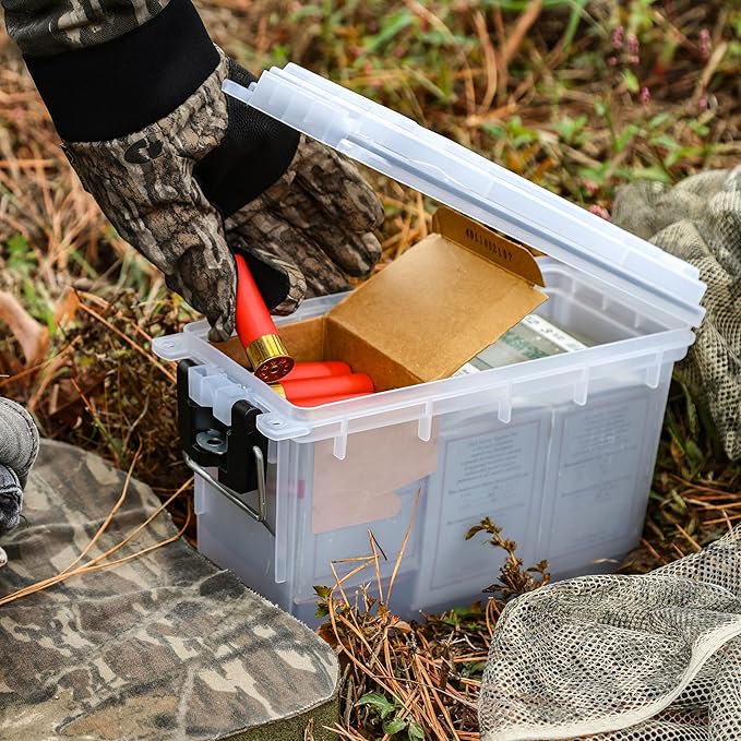 Sheffield 12758 4-Pack Ammo Storage Box, Mothers Day Gifts, .30 Cal Field Boxes - Image 7