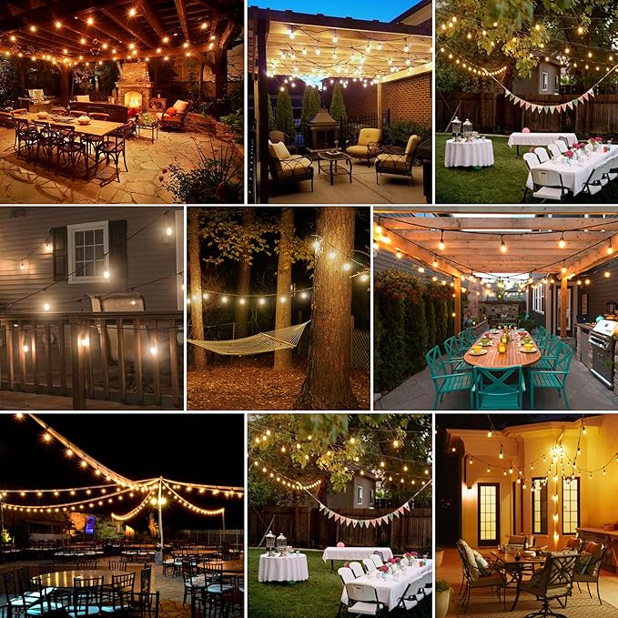 Banord Outdoor String Lights, 105FT Waterproof Patio Lights - Image 7
