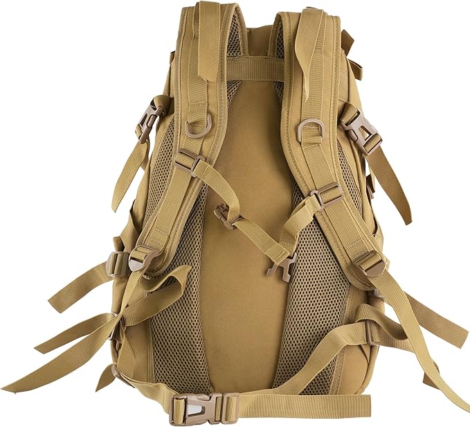 aiGear Tactical Backpack for Men, 25L Military Backpack, 3-Day Bug Out Bag for - Image 7