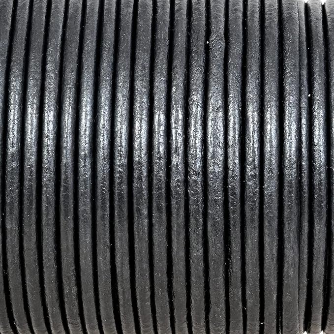 GENIQUE Real/Genuine Round Leather String Cord - Image 4
