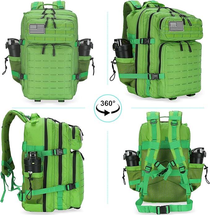 Military Tactical Backpack 45L/25L 3 Day Assault Pack Molle Daypack Hiking - Image 7