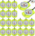 20 Pcs Acrylic Orienteering Compass Hiking Backpacking Survival Reliable by Unknown
