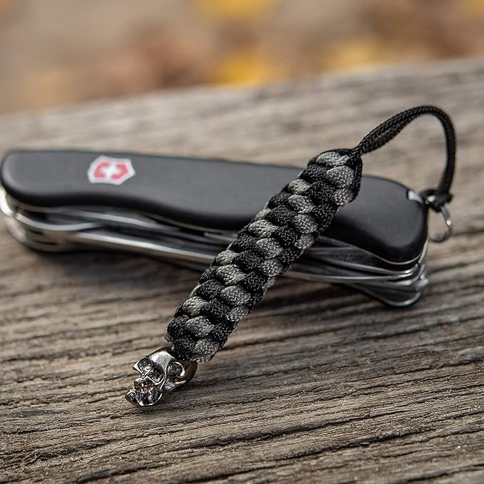 M-Tac Skull Knife Lanyard with Bead – Paracord Lanyard - Image 4