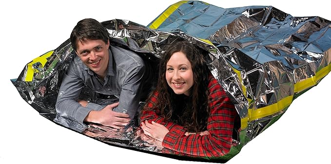 Emergency Thermal Mylar 2 Person Sleeping Bags -Ultra Compact - Image 6