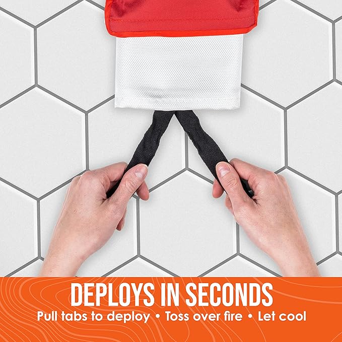 Go Time Gear Emergency Fire Blanket - Image 3