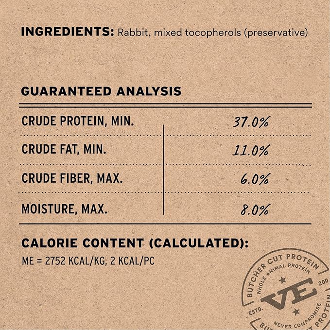 Vital Essentials Freeze Dried Cat Treats | Rabbit Bites, Single Protein | - Image 3