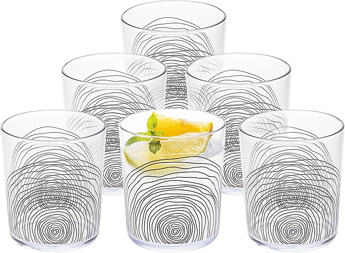bzyoo BPA-Free Designed Dishwasher Safe 14 oz Plastic Tumbler Set which is by bzyoo