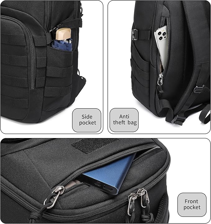 Wotony Military tactical backpack, backpack - Image 9