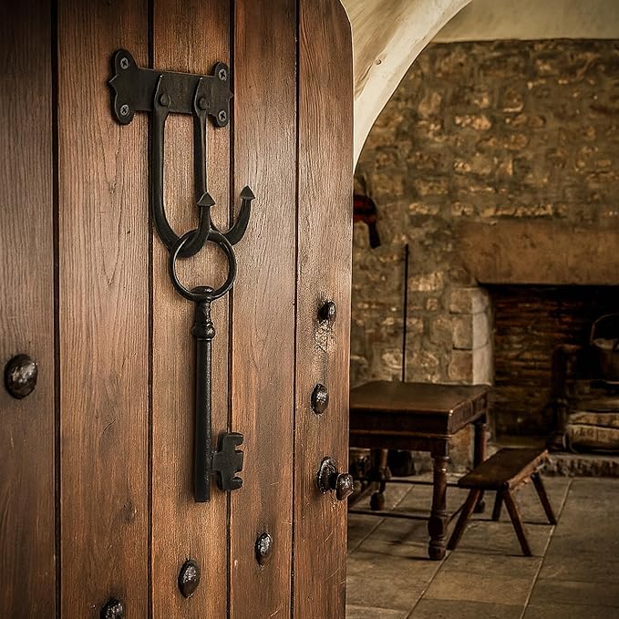 Mystic Colonial Rustic Cast Iron Wall Hanger – Heavy Duty Retro Utility Hooks - Image 7