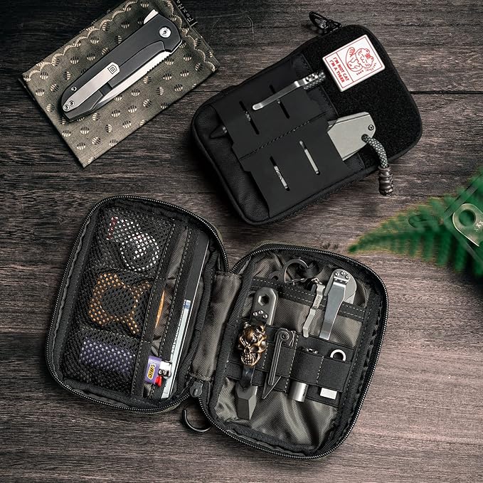TACTICAL GEEK Block E2.0 EDC Compact Waist Pocket Pouch, Nylon Daily Utility - Image 9