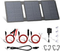 FlexSolar 28W 12V Portable Solar Panel Battery Charger Maintainer Kits Trickle by FlexSolar