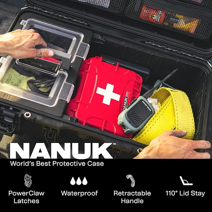 NANUK Trail 30 – 28.5L Waterproof Storage Box – Wheeled and Modular Cargo Case - Image 5